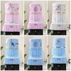 2Pcs/Set Dustproof Bucket Sleeve Lace Embroidered Printed Barrel Dust Cover Water Dispenser Cover