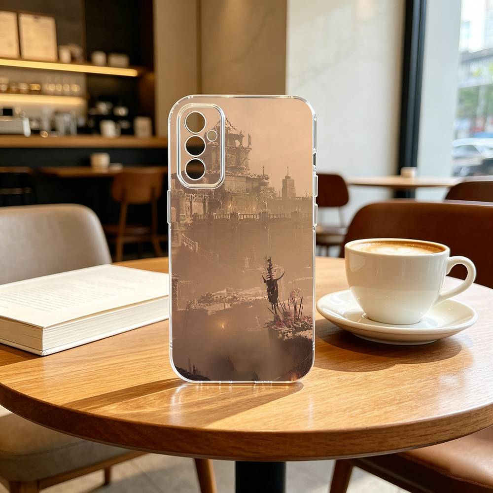 D-Diablo IV Game Phone Case Transparent Silicone Soft For SamsungA10,12,20,21S,30,31,40,50,51,52,70,71