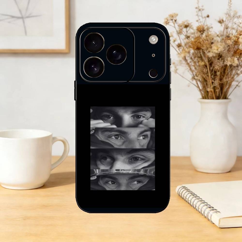 Чехол для телефона Oscar Piastri 81 для iPhone 17,16,15,14,13,12,11 Plus,Pro Max,SE4 Мягкий силиконовый черный чехол
