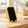 Monstera Leaf Phone Stand 3D Printed Holder, Cute Desktop Cell Stand, Decorative Tropical Creative Gift for Coworkers Mount Home and Office, Vertical