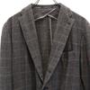TAGLIATORE сделано в Италии Твидовый пиджак в клетку 50 Серый Мужской Б/У