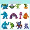 Monsters Pcs 12 University Sully  Mike Anime Action Figure Kids Xmas Gift Toy