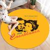 Круглый ковер Vortex Crossing Gate, Ковер для гостиной, спальни, дивана, игровой комнаты, Декор, Нескользящий коврик для пола