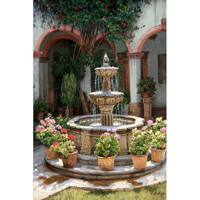 American Oil Painting Pastoral Landscape Canvas Poster Sea View Lighthouse Architectural Pictures Forest House Flower Home Decor