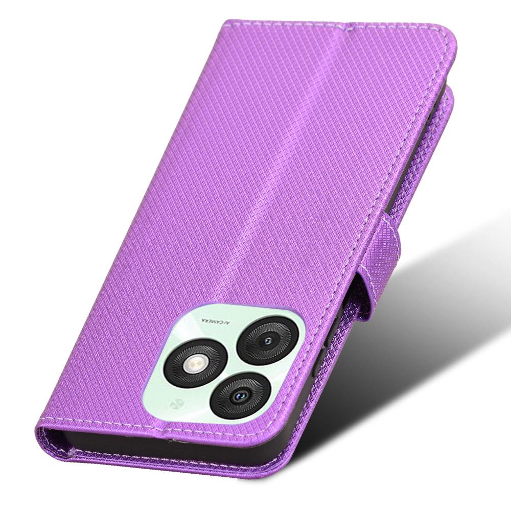 Для itel A50 Чехол Текстура бриллианта Искусственная кожа Чехол для телефона