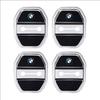 CTCE1 4Pcs Silicone Car Door Lock Buckle Protector Cover Interior Accessories Motorcycle Decal For BMW G80 G06 G07 G42 G14 G15 E46