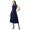 Principles Womens/Ladies Structured Fitted And Flared Midi Dress
