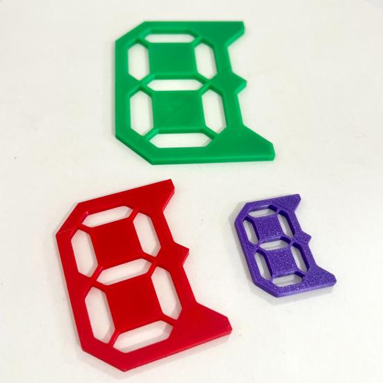 Набор шаблонов для цифровой живописи Пластиковый трафарет с цифрами для художников, для DIY-поделок и домашнего декора Универсальные инструменты для рисования