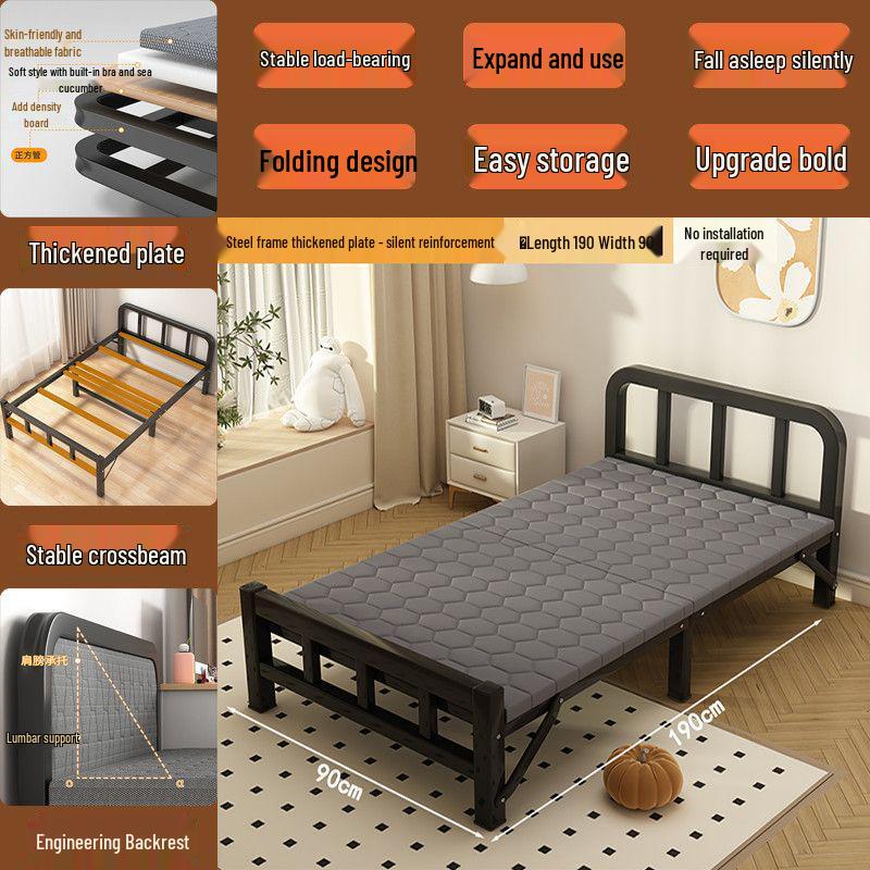 Portable Outdoor Foldable Camping Bed for Adults