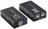 120M USB EX120 USB Проводной LAN-удлинитель с входами RJ45 USB и USB Ethernet, поддержка входов и выходов, расширение, 4-портовый CAT5e/CAT6