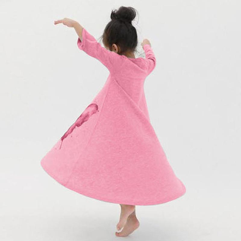 Платье с рисунком бабочки для девочек, детские танцевальные праздничные платья, одежда для детей от 3 до 10 лет