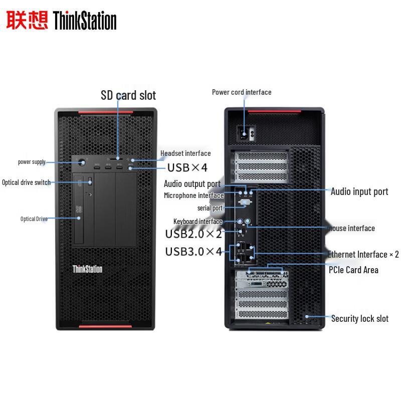 Lenovo ThinkStation P920 Workstation (CN version)