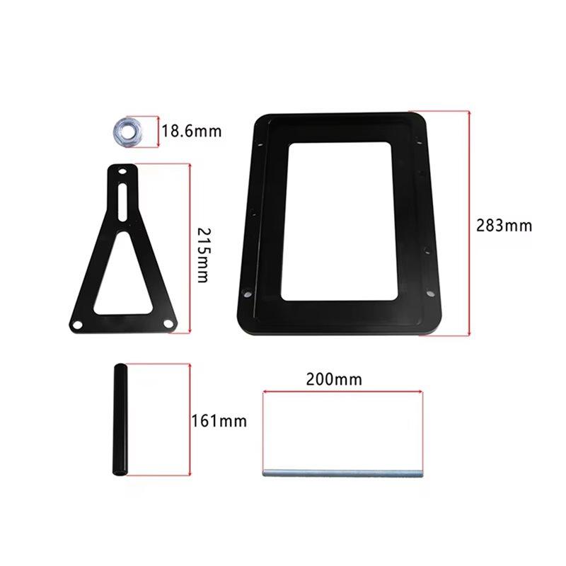 Battery Tray Mount Bracket Universal For Optima Trunk Relocation Box Battery Hold Down