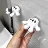 Мультяшная ладонь держатель зубной щетки без перфоратора электрическая зубная щетка настенная простая присоска настенная полка для ванной комнаты присоска