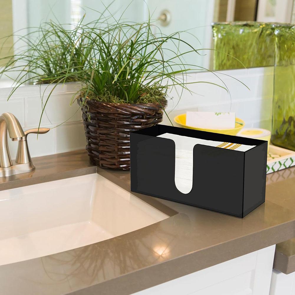 Диспенсер для бумажных полотенец на столешницу, диспенсер для сложенных салфеток, простой диспенсер для салфеток, контейнер для хранения бумажных полотенец для столовой