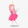 Cartoon Ice King Princess Bubblegum Iron On Heat Transfer Printing Vinyl Patches Sticker for Clothes DIY Appliques Washable Patches