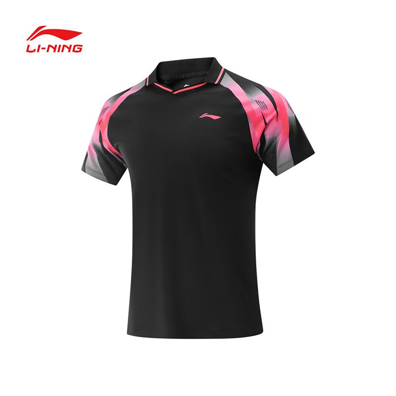 Li-Ning Унисекс Быстросохнущая футболка для настольного тенниса