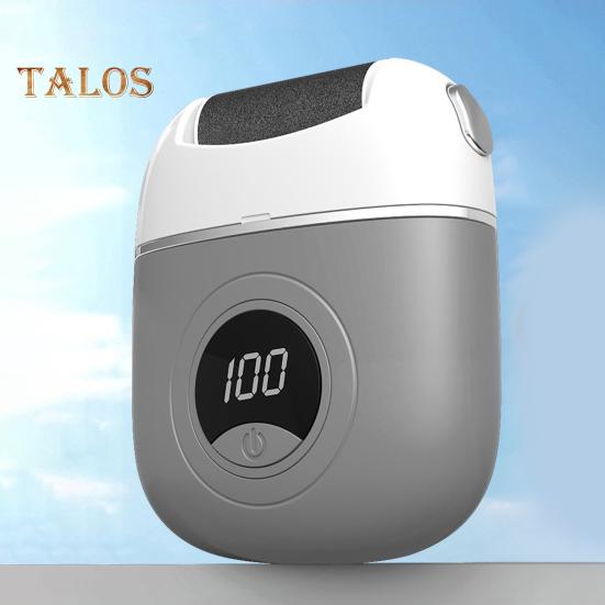 Электрическая шлифовальная машинка для ног, средство для удаления мозолей, аккумуляторный инструмент для педикюра с 3 шлифовальными головками, 2 скоростями, светодиодным дисплеем, гаджет для ухода за ногами для мужчин и женщин, для удаления сухих мозолей