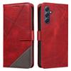For Samsung Galaxy A25 5G (Global) (161.0 X 76.5 X 8.3mm) Case Geometric Line Leather Phone Cover Magnetic Clasp