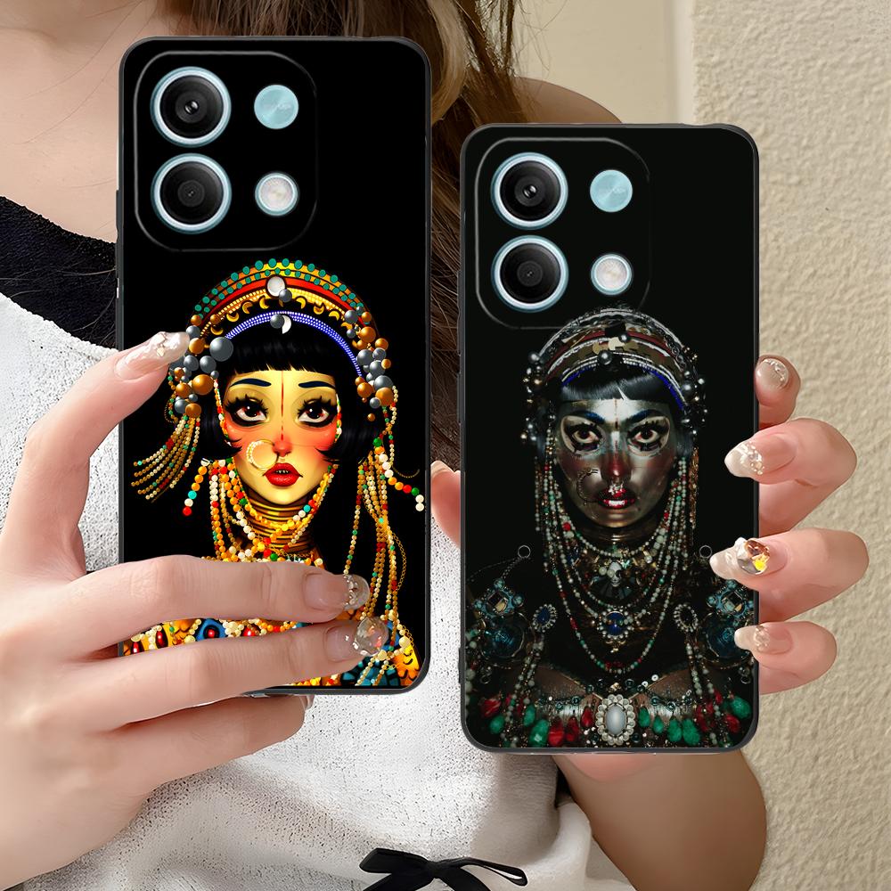 Чехол для мобильного телефона Jibaro Siren для Xiaomi Redmi 15 14 13 12 A5 3 2 1 C Plus 4G 5G Цветная печать Чехол для смартфона Красивый