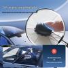 Черный зонт-тент для лобового стекла автомобиля - Защита от солнца и теплоизоляция, модель 2025 года