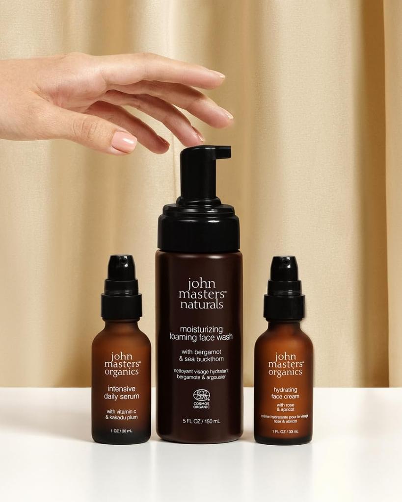 Увлажняющая пенка для умывания лица John Masters Organics Sea Face Wash 150 мл B&S (Бергамот и облепиха)