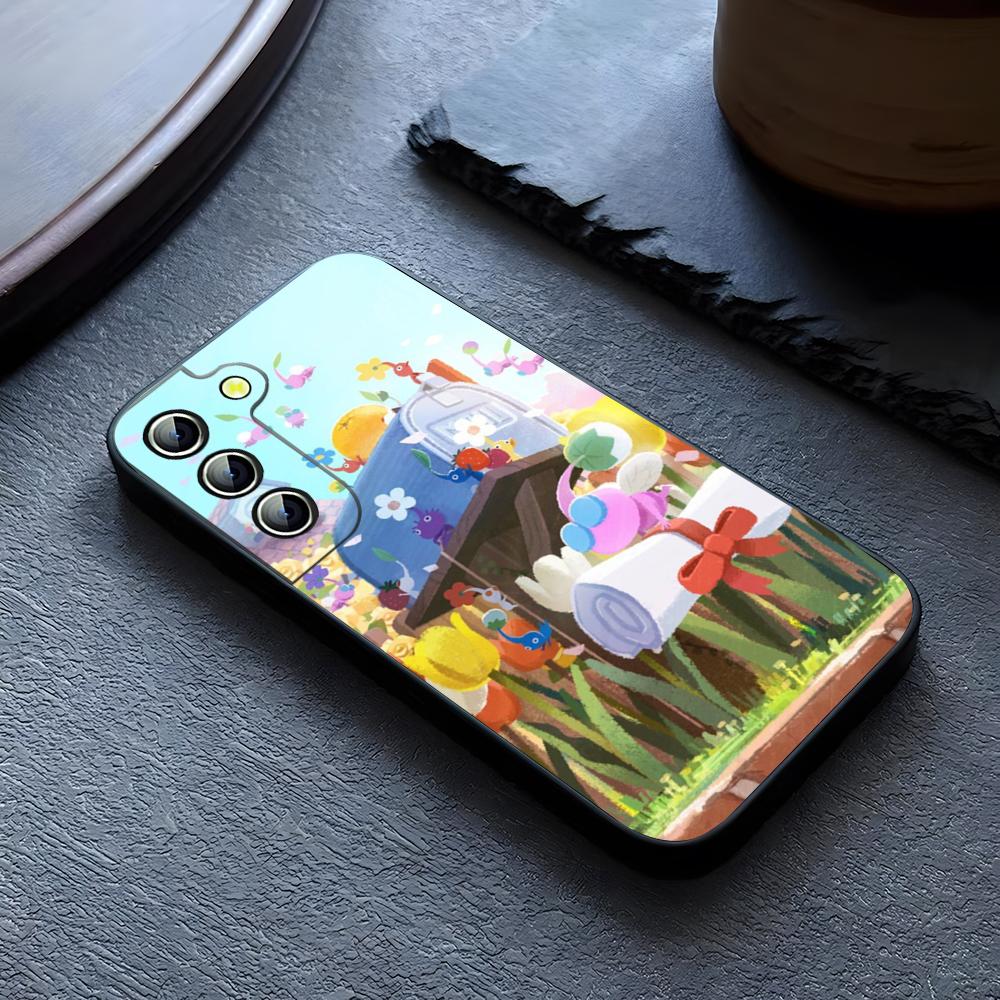 PIKMIN 4 Phone Case For Samsung Galaxy S26 S24 S23 S22 S25 S21 S20 Ultra Fe Plus A54 A24 A55 A53 Coque