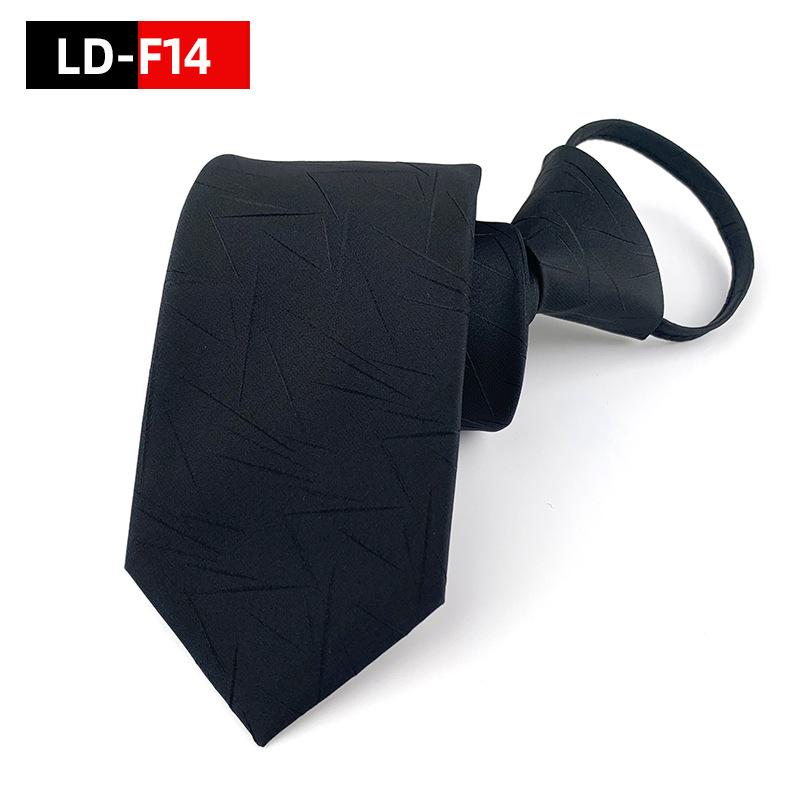 Корейский деловой свадебный галстук на молнии шириной 7 см