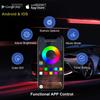 Подсветка днища автомобиля, 4 шт. RGB-IC Smart светодиодных огней с приложением и пультом дистанционного управления, 16 миллионов цветов, DIY, функция активации звуком, музыкальный режим, Подсветка днища