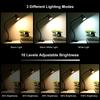 1Pc LEDs Table Desk Lamp Reading Beside Light Clamp  Lighting Fixture USB Powered
