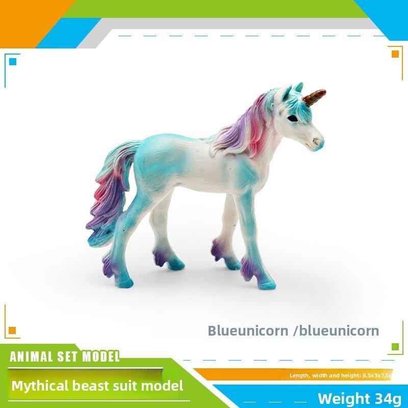 Dreamland Mythical Beast Unicorn Pvc Figurine For Kids Room Decor And Collectors