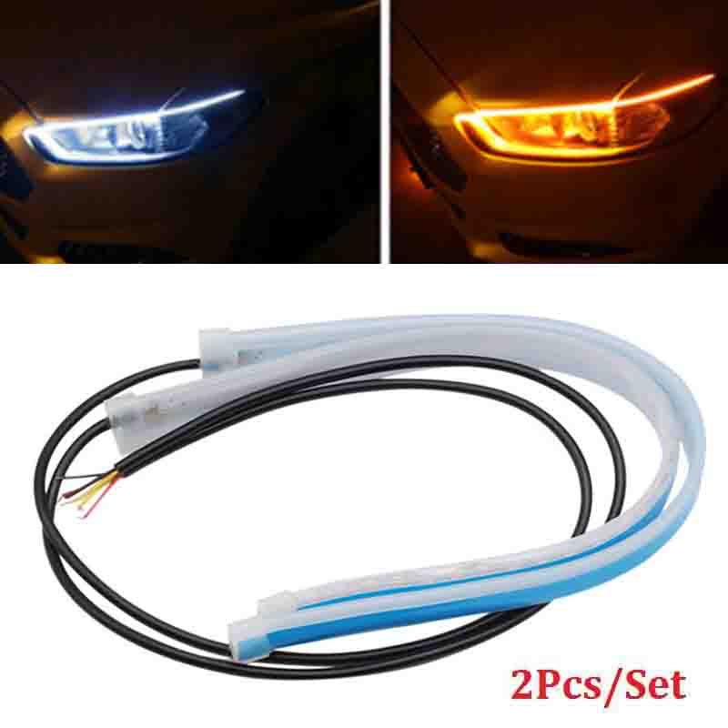 Автомобильная светодиодная лента 2шт 30/45/60см
