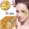 10 Pcs Crystal Collagen Eye Mask