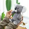 Ручная Плюшевая Игрушка Коала Брелок Из Мягкого Короткого Плюша Для Детей И В Подарок