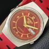 Б/У винтажные мужские часы SEIKO 5 AUTOMATIC 7S26A из Японии с красным циферблатом a435008-2 R122-a435008