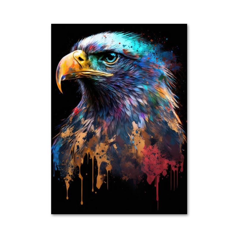 Современные граффити животные лев обезьяна тигр постеры и принты абстрактная акварель живопись холст настенные художественные картины для домашнего декора