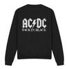 AC/DC Унисекс Взрослый Назад Черный Свитшот