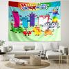 Numberblocks Print Tapestry, Backdrop, Easy Setup, Ideal for Bedroom, Office & Living Room, with Aesthetic Wall Hanging Decor.