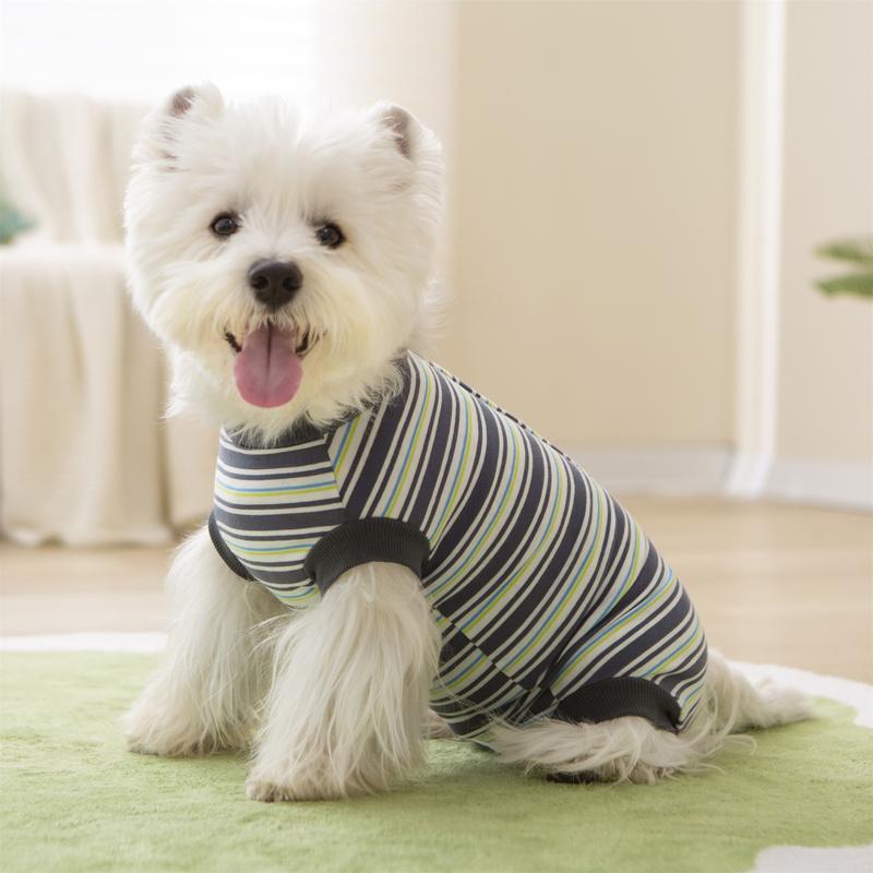 Dog Surgery Recovery Suit for Female Male Dogs Anti-Licking Dog Onesie Surgical Suit Snugly Pet Post Surgery Vest Bodysuit