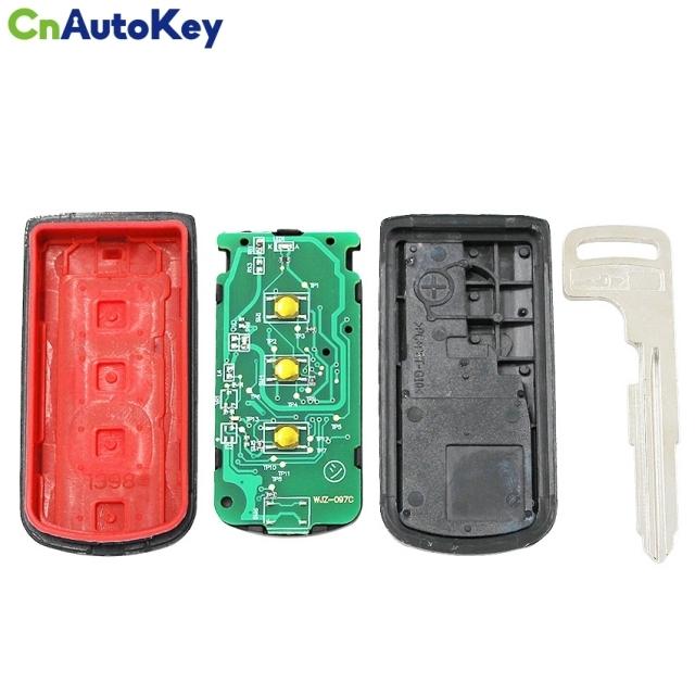 CN011001 Aftermarket 2 Button Remote Key 433mhz For Mitsubishi ASX Lancer Outlander 2010-2015 PCF7952A HITAG 2 46 CHIP