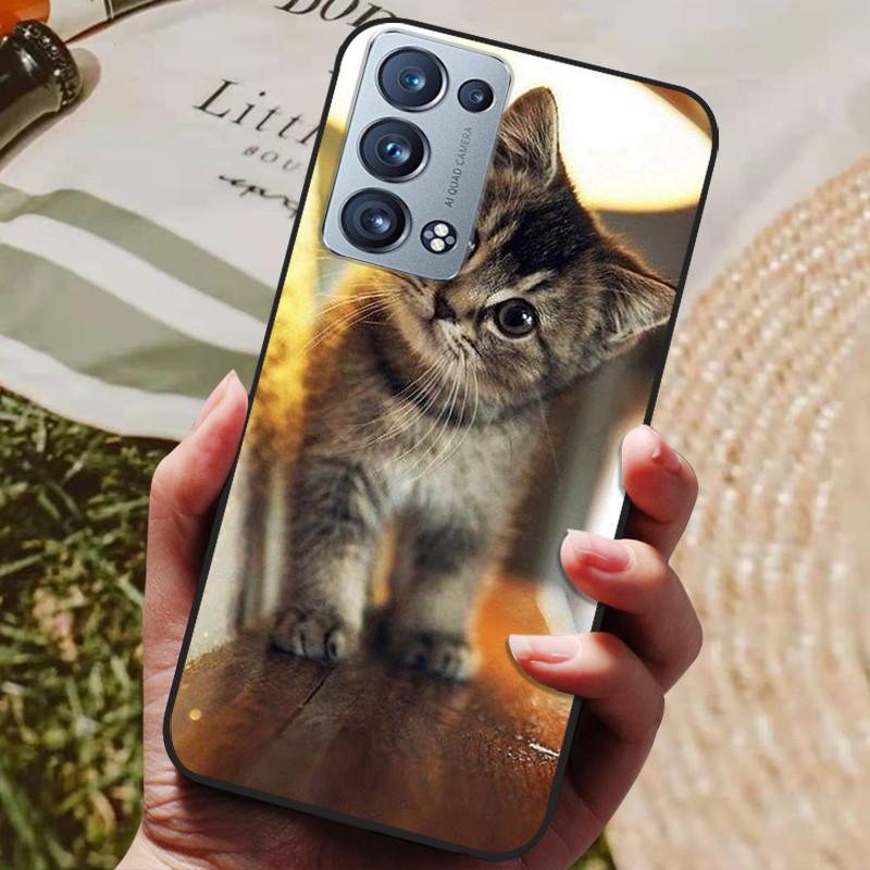Для Oppo Reno 6 Pro 5G CPH2247 Чехол Силиконовая задняя крышка Чехол для телефона Для Oppo Reno 6 Pro 5G CPH2249 Чехлы Reno6 Pro Мягкий бампер