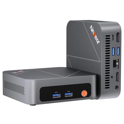 Ninkear Мини-ПК M7, AMD Ryzen 5 7430U 6 ядер Макс. 4,3 ГГц, 16 ГБ ОЗУ 512 ГБ SSD, 2*HDMI + Type-C 4K Поддержка трех мониторов