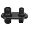 Firewall Bulkhead Heater Bulkhead Car 2‑Port Air Conditioner Bulkhead Connector  Modification Replacement for Hot Rod