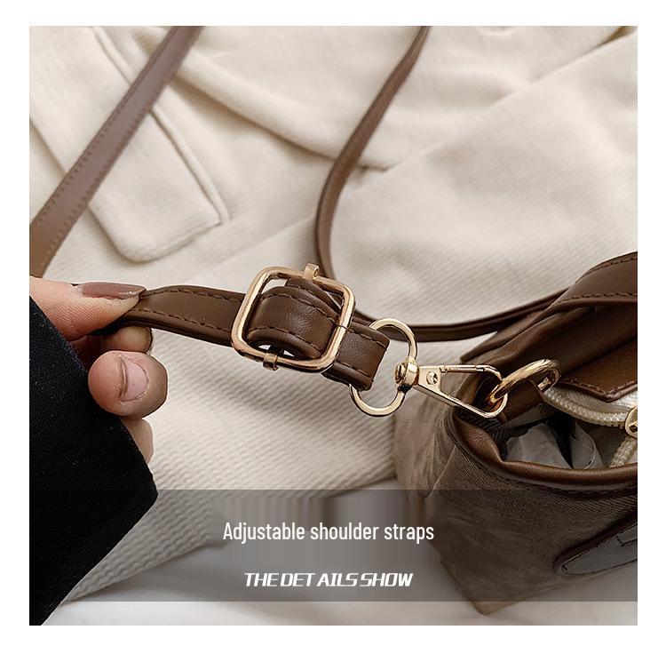 Нишевая Высококлассная Осенняя Сумка-Тоут на Плечо Большой Вместимости 2025: Универсальная повседневная сумка-ведро кроссбоди