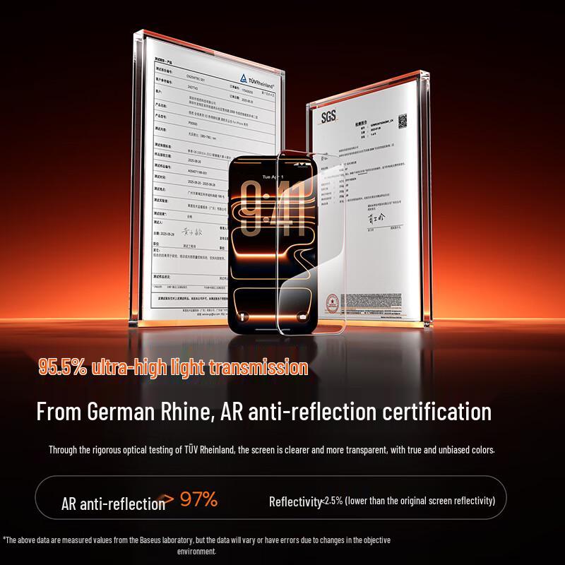 Baseus Gold Label Corning AR Anti-Reflective Screen Protector