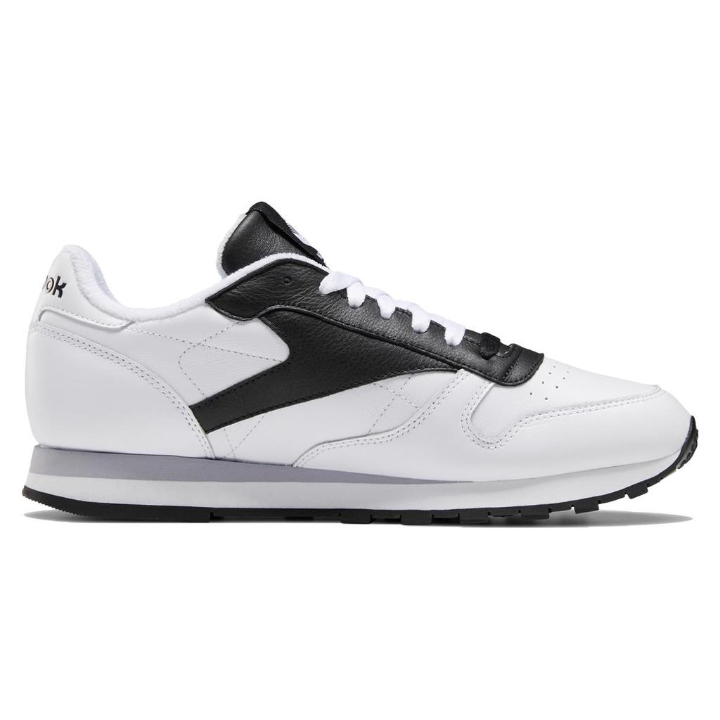 Reebok Классические кожаные черные и белые туфли/кроссовки FZ4911