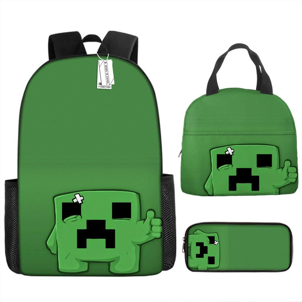 Roblox Virtual World Backpack Set for Kids - School Bag, Crossbody, Pencil Case - Gamer Gift