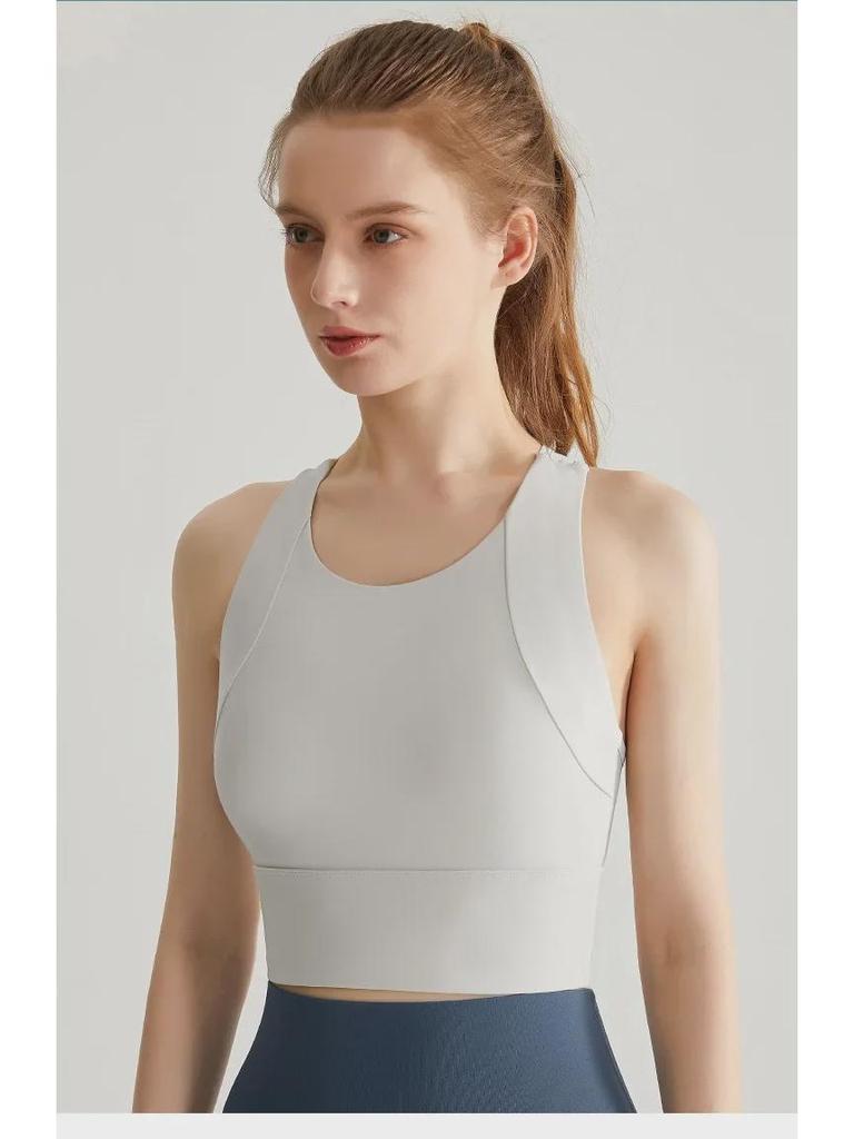 Высокопрочный жилет для йоги со встроенной чашкой и ударопрочной спинкой