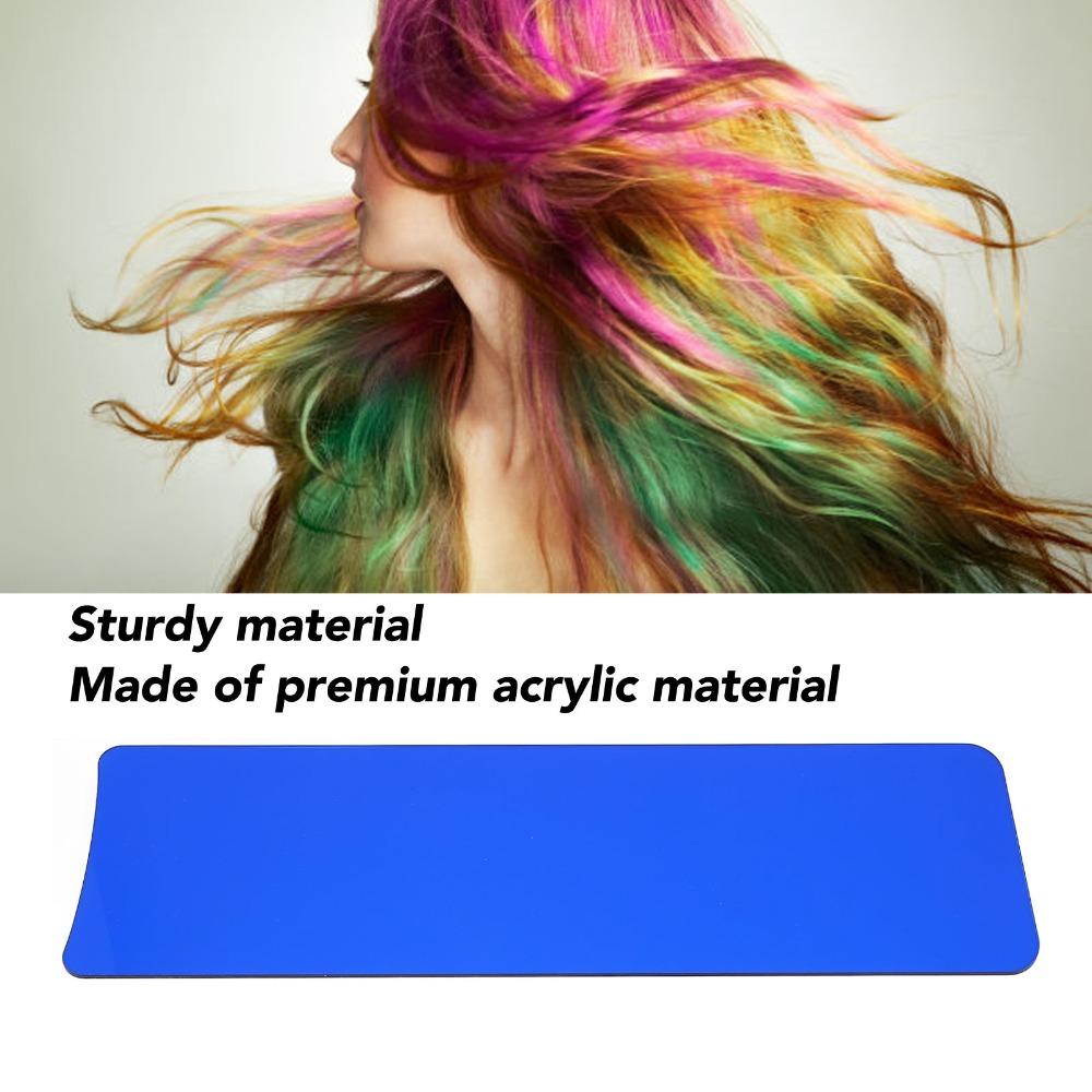 Acrylic Material Balayage Board Lightweight Hair Coloring Board Highlighting Board Hair Salon