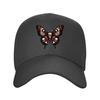 Skull Butterfly Design Baseball Cap Mysterious Dark Print Adjustable Unisex Outdoor Hat